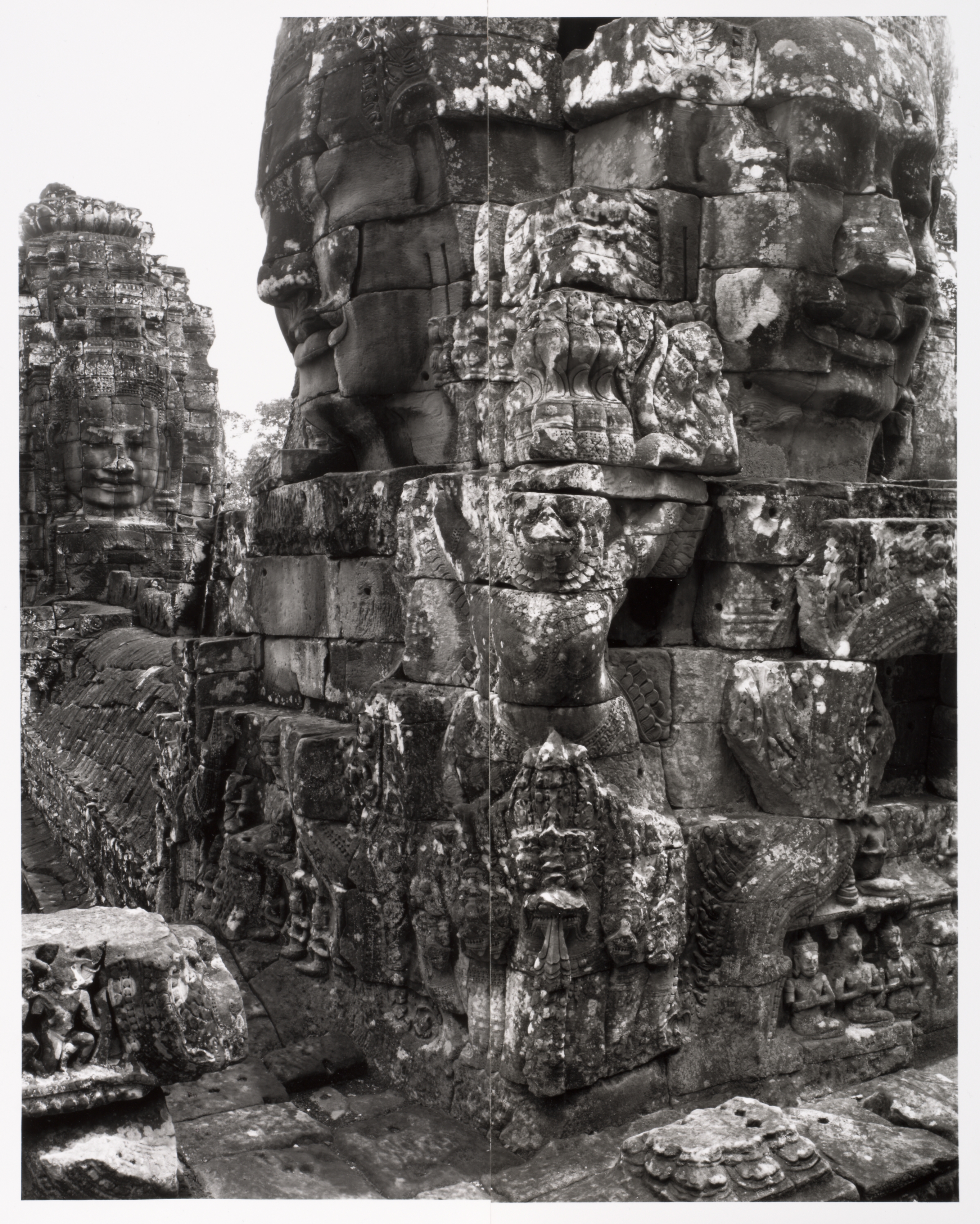 Angkor Wat, Bayon (diptych, second level facing south)