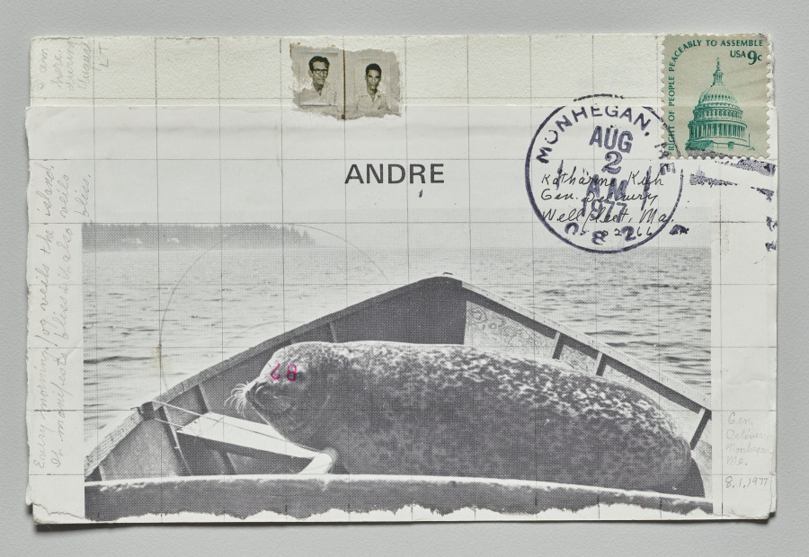 Andre (recto), Lenore Tawney, 1977