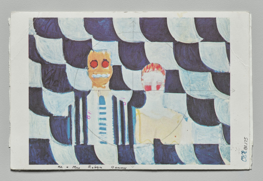 Andre (verso), Lenore Tawney, 1977