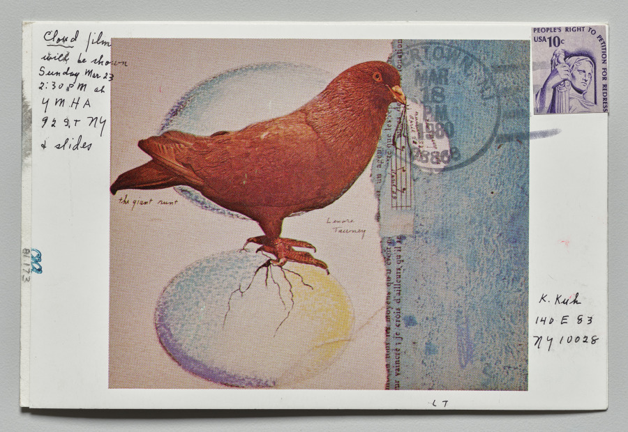 Eyes (verso), Lenore Tawney, 1980