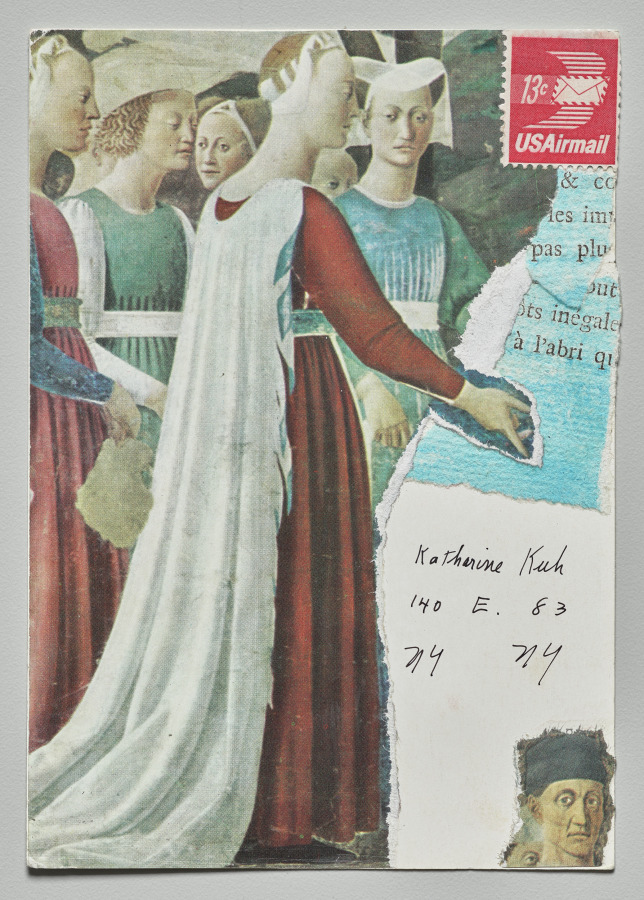 Piero della Francesca (recto), Lenore Tawney, 1974