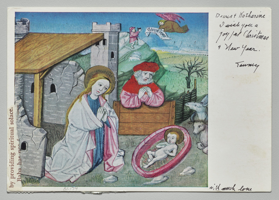 Piero della Francesca (verso), Lenore Tawney, 1974
