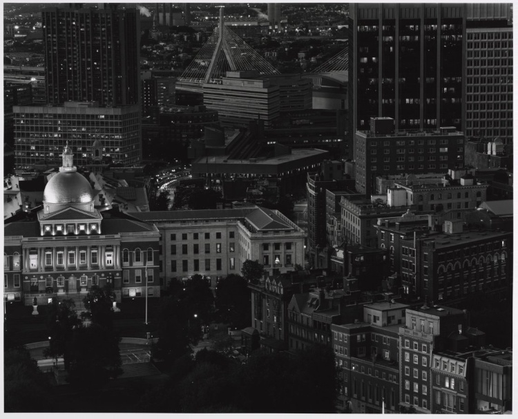 View of the Massachusetts State House, Boston