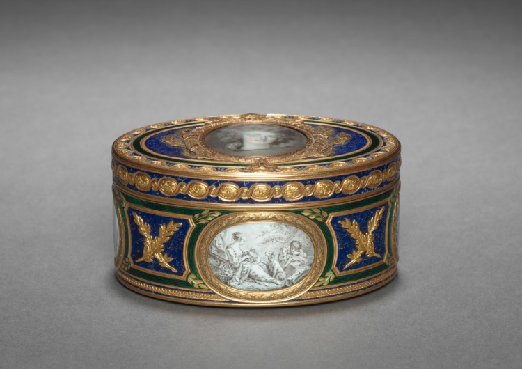 Snuff Box (Tabatière) with Portrait of Marie Antoinette