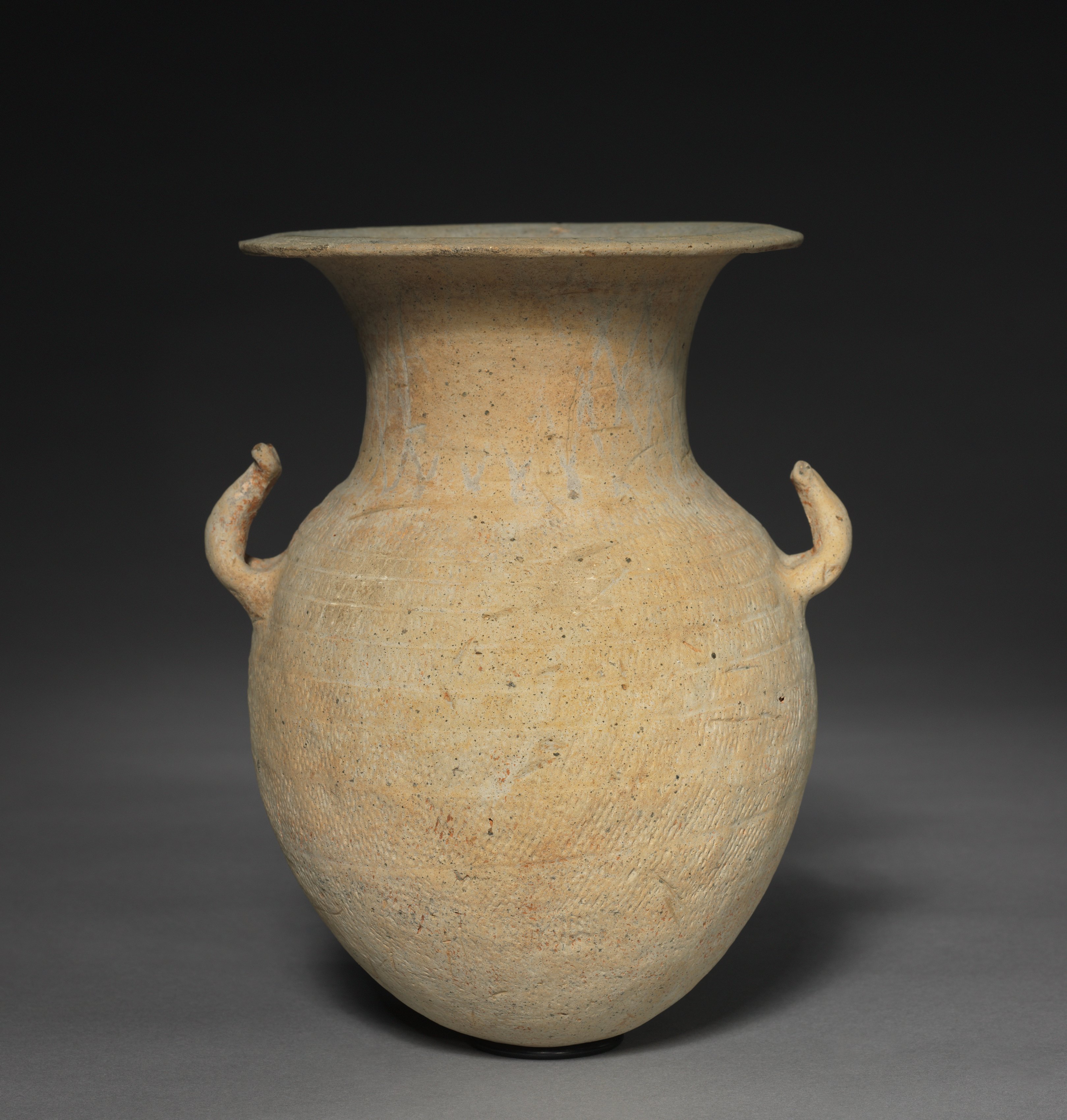 Jar with Horn-Shaped Handles