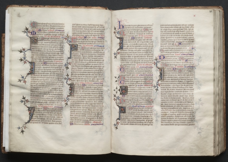 The Gotha Missal:  Fol. 21r, Text