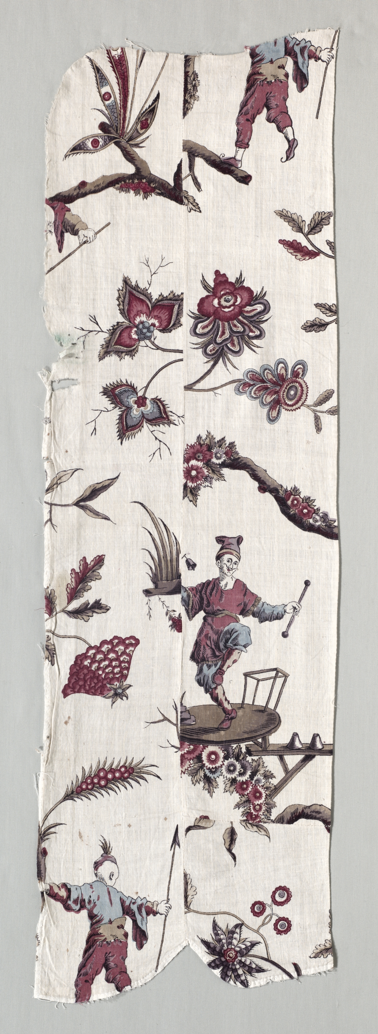 Woodblock Printed Textile Fragments