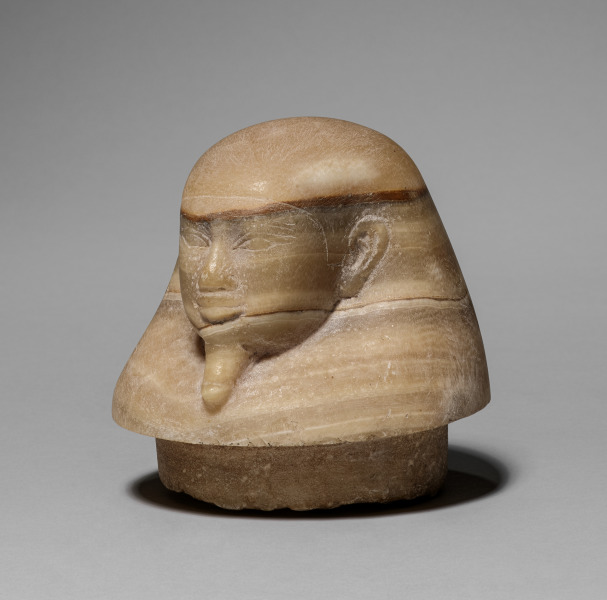 Canopic Jar with Man's Head (lid)