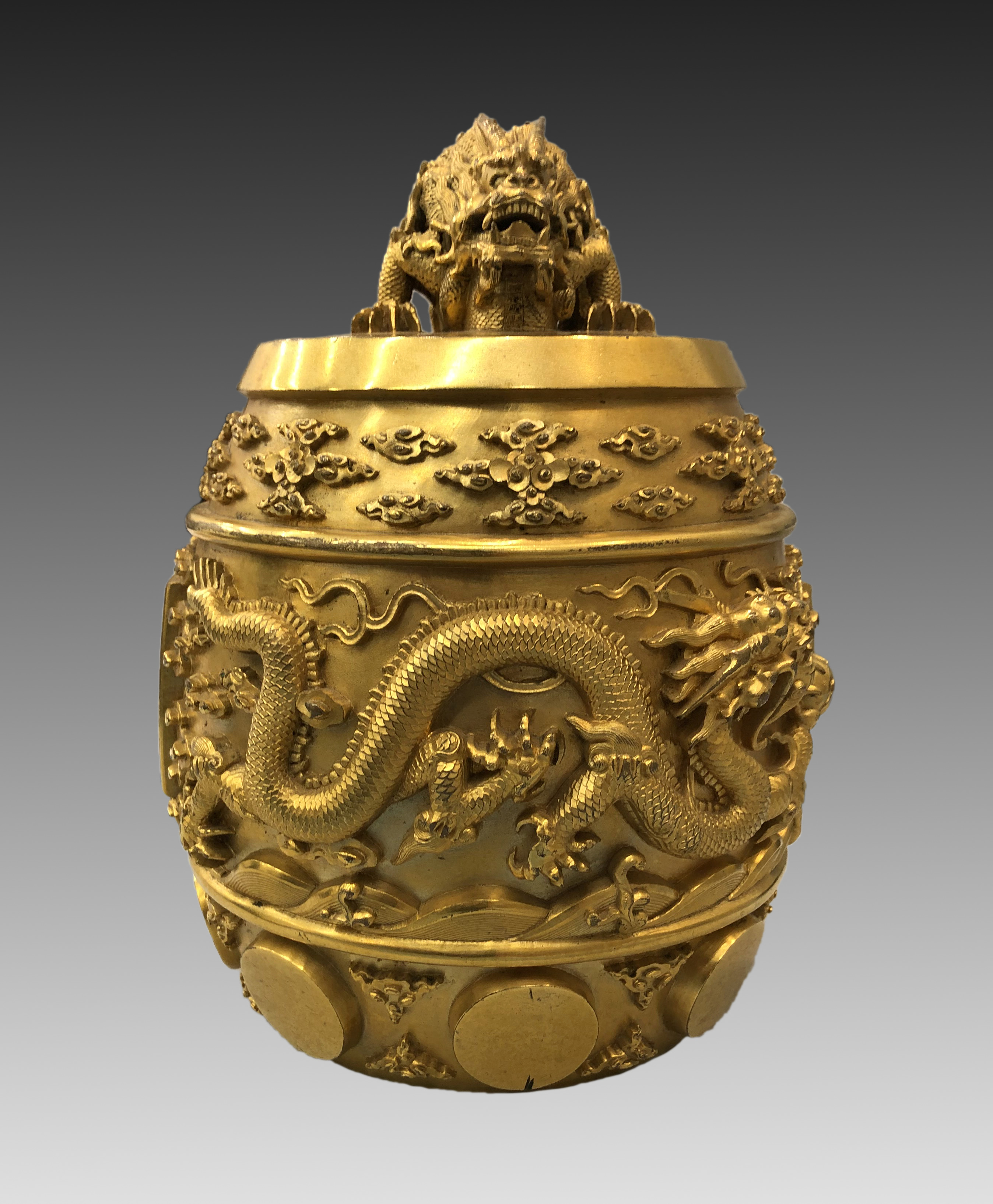 Imperial Gilt Bronze Ritual Bell