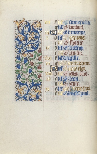 Book of Hours (Use of Rouen): fol. 6v