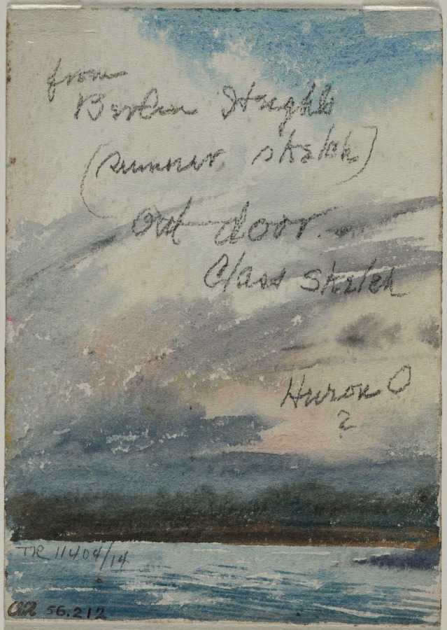 Landscape Sketch (verso), Henry Keller, c. 1891–1949