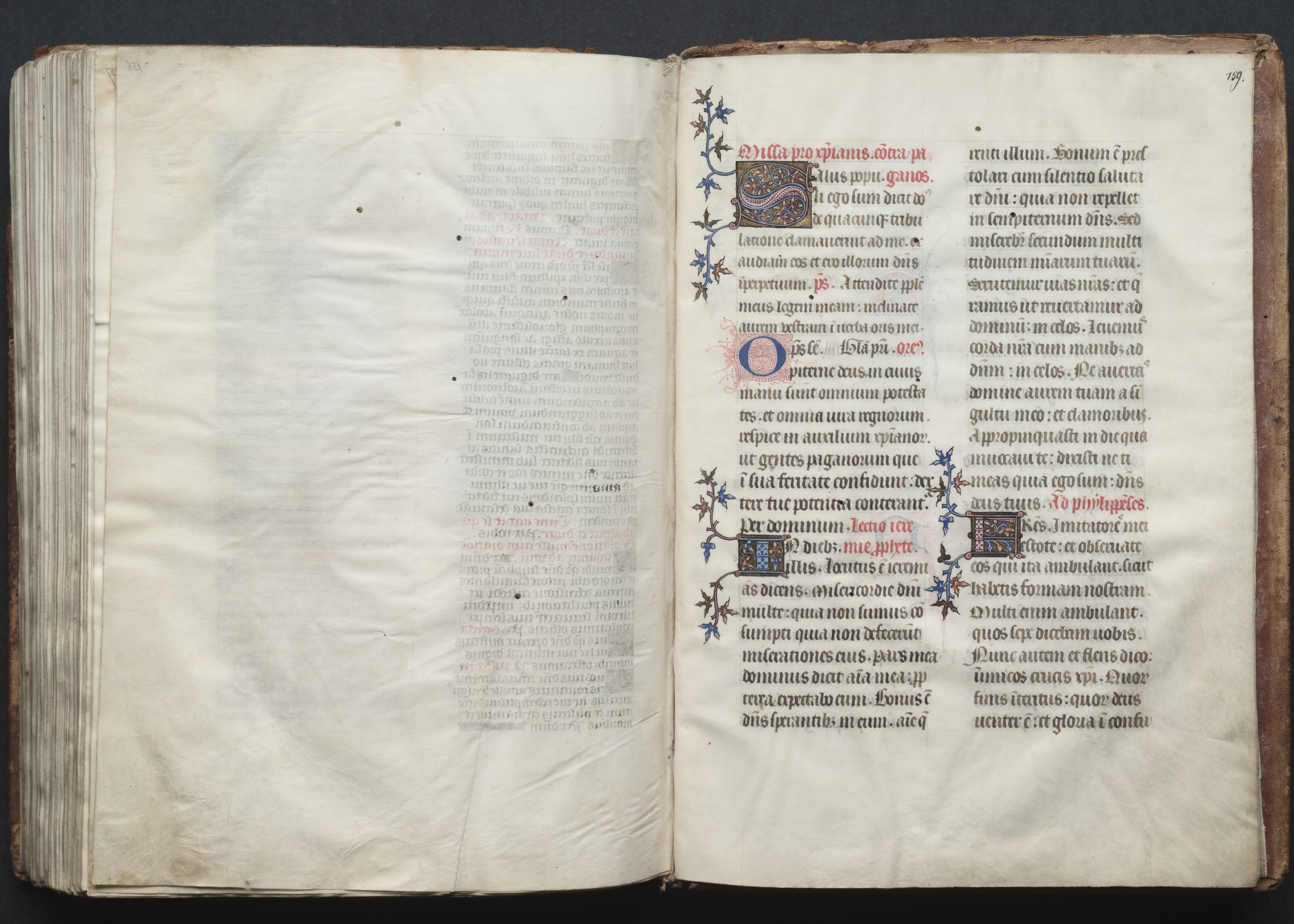 The Gotha Missal:  Fol. 159r, Text