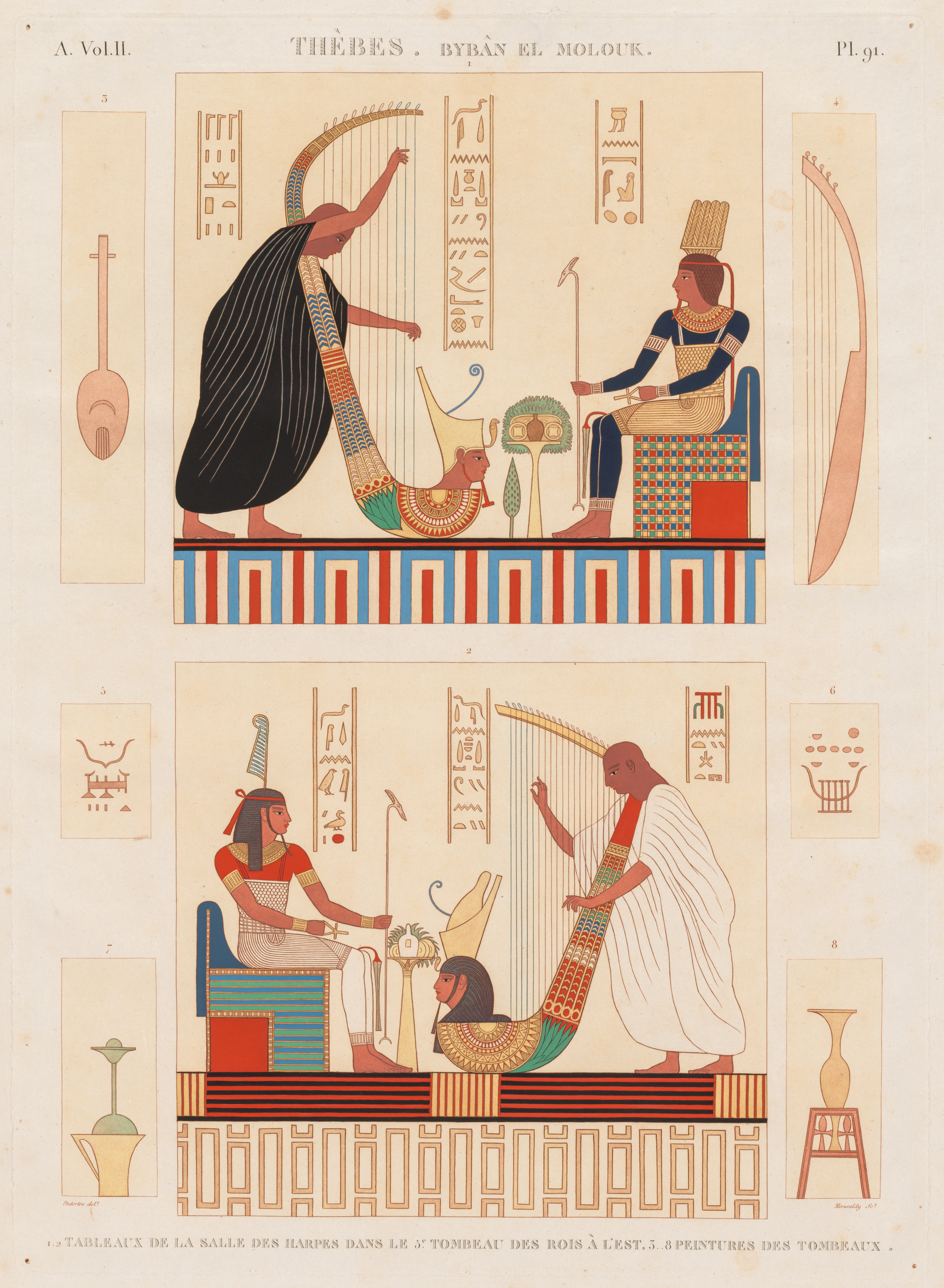 Description of Egypt: Thebes Byban el Molouk, Vol. II, Pl. 91