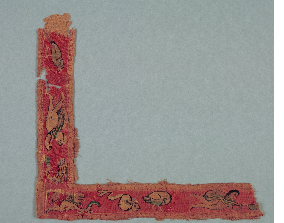 Fragment from a Child's Tunic: Right Corner Band
