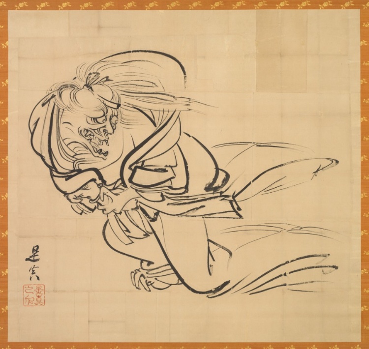Sketch of Ibaraki-dōji