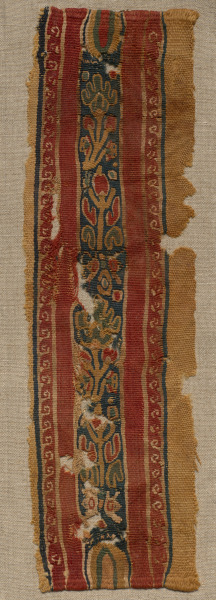 Fragment, with a Sleeve Band, from a Tunic