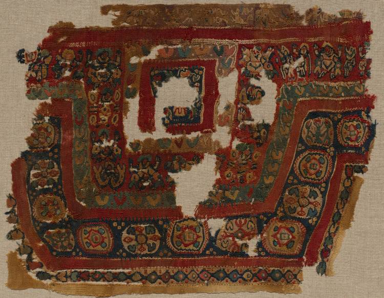 Fragment, Part of the Neck Ornament of a Tunic