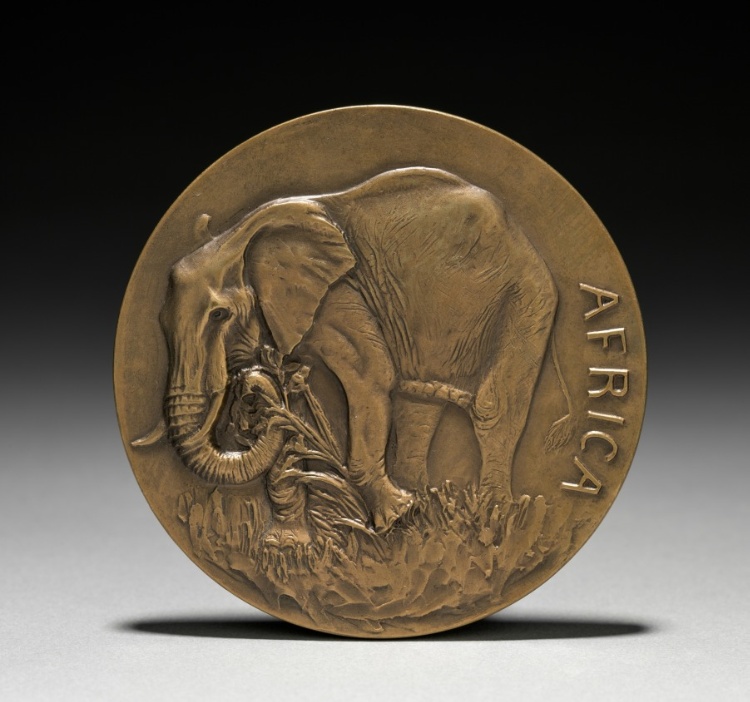 Medal: Africa (obverse)