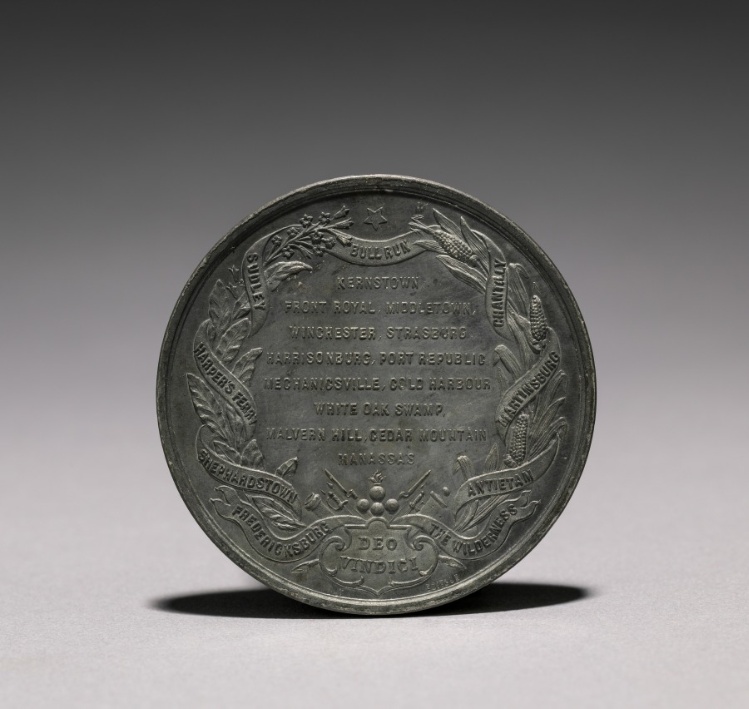 Medal: Lieutenant General T. J. Jackson (reverse)