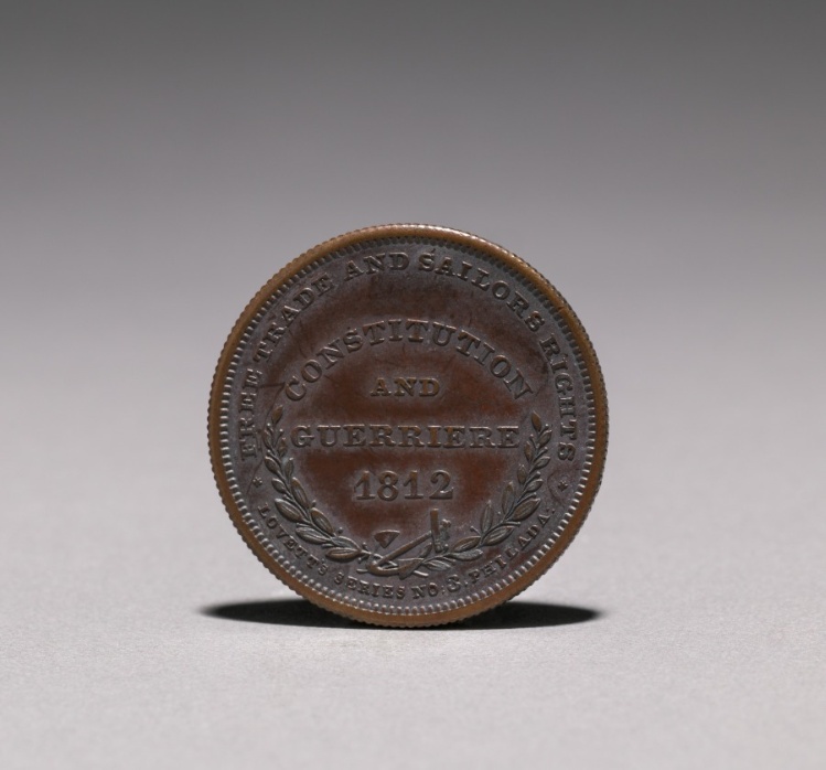 Medal: Constitution and Guerriere, 1812 (reverse)