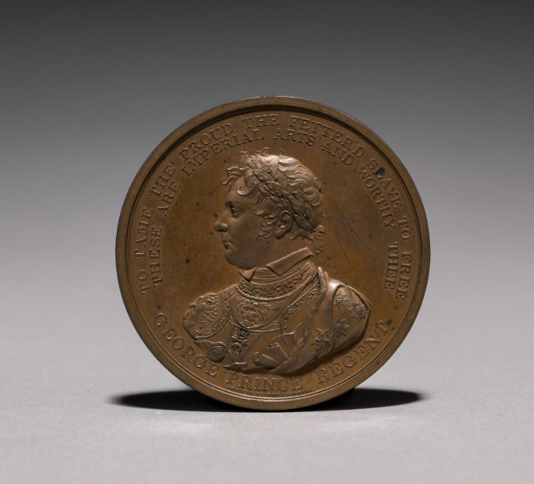 Medal: George, Prince Regent (obverse)