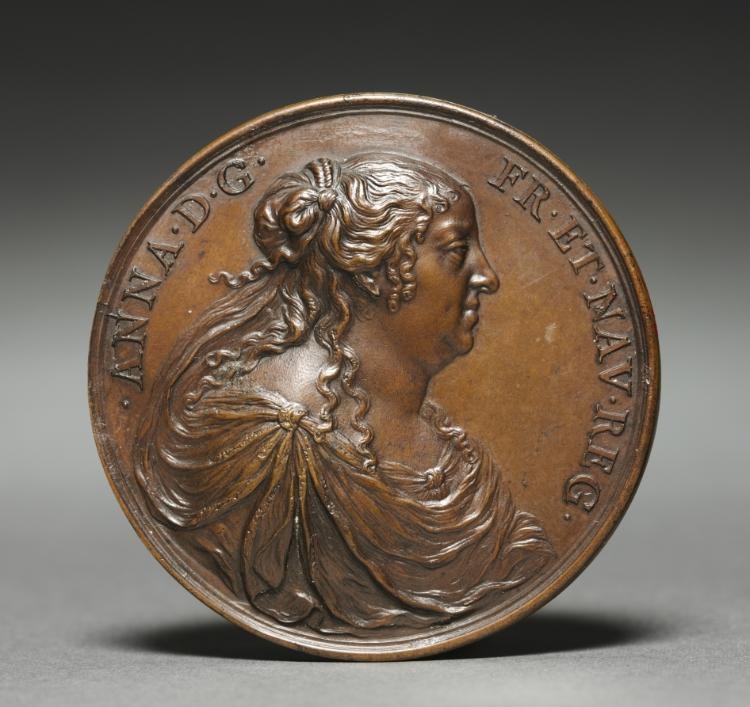 Medal of Anne of Austria (obverse)