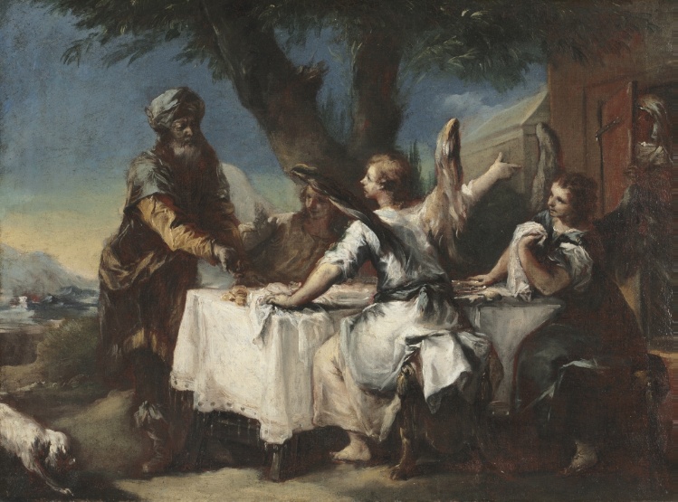 Abraham Welcoming the Three Angels