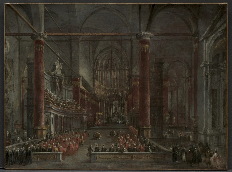 Pontifical Ceremony in SS. Giovanni e Paolo, Venice, 1782