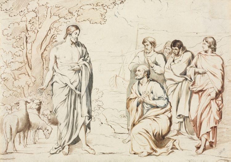 Christ and His Disciples