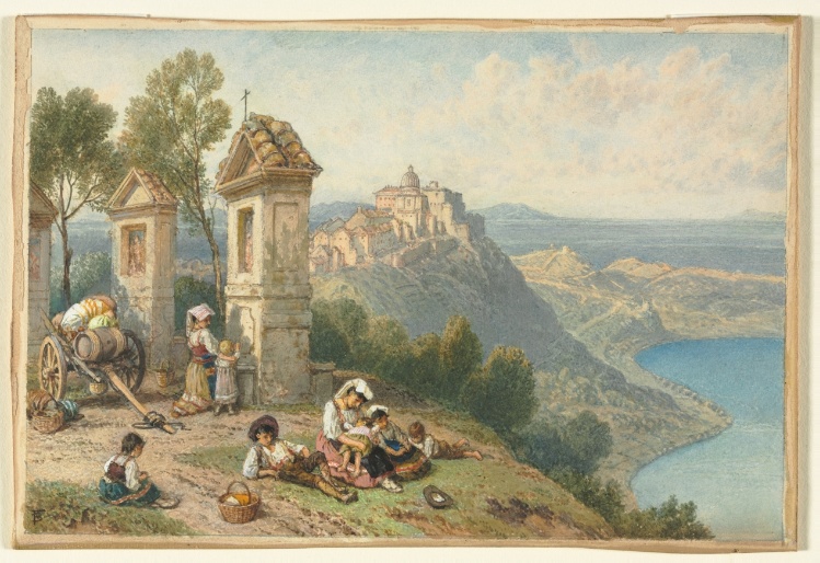 View of Castel Gandolfo