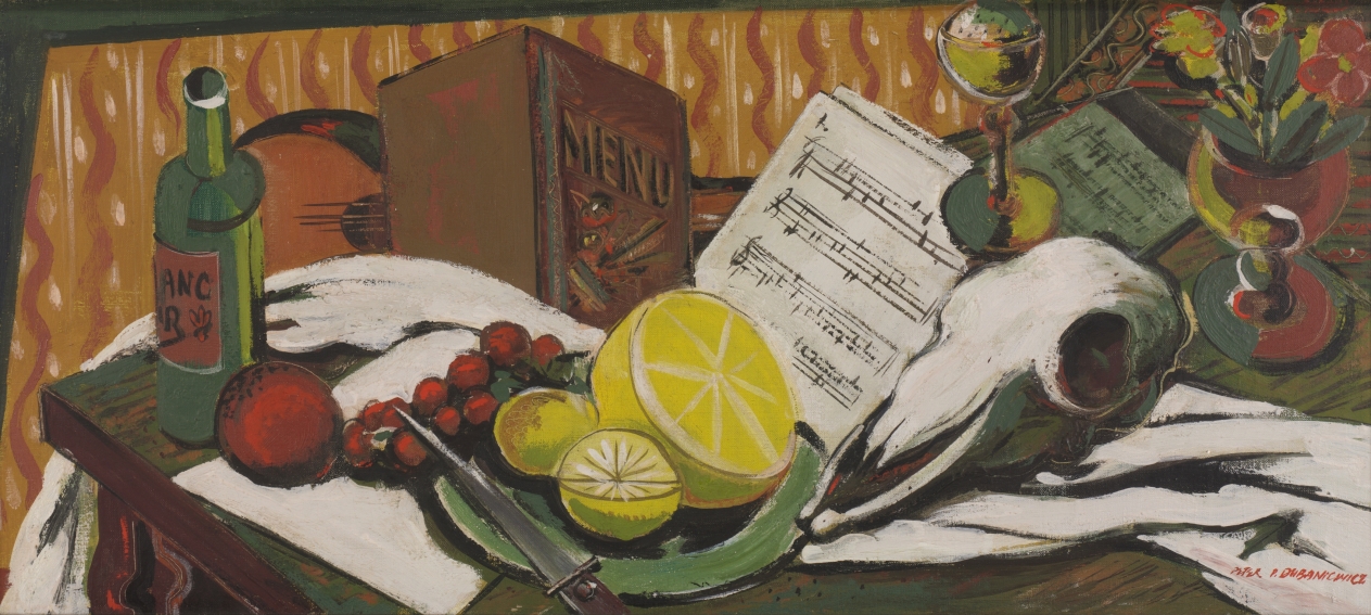 Still Life, Peter Paul Dubaniewicz, 1947