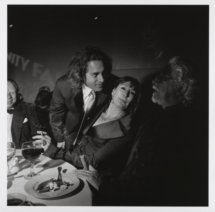 Anjelica Huston and her husband, Robert Graham