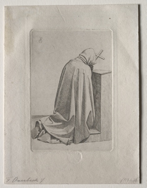A Praying Monk