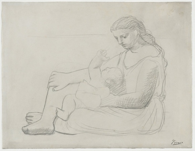 Mother and Child (Study for Mother and Child)