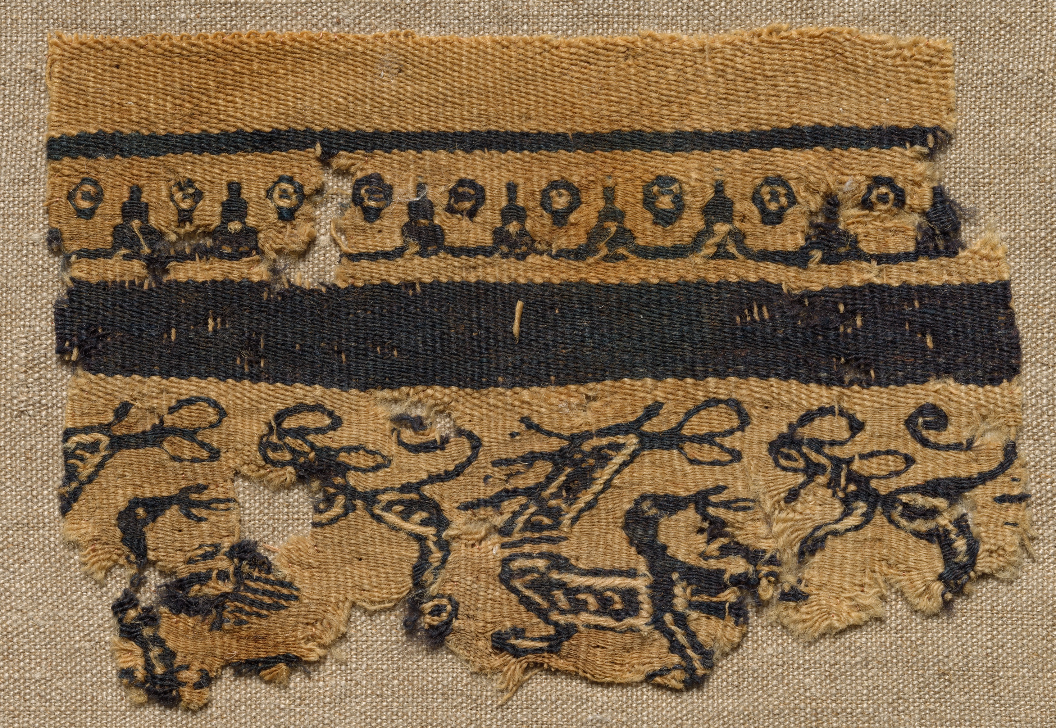 Fragment, with Part of a Clavus, from a Tunic