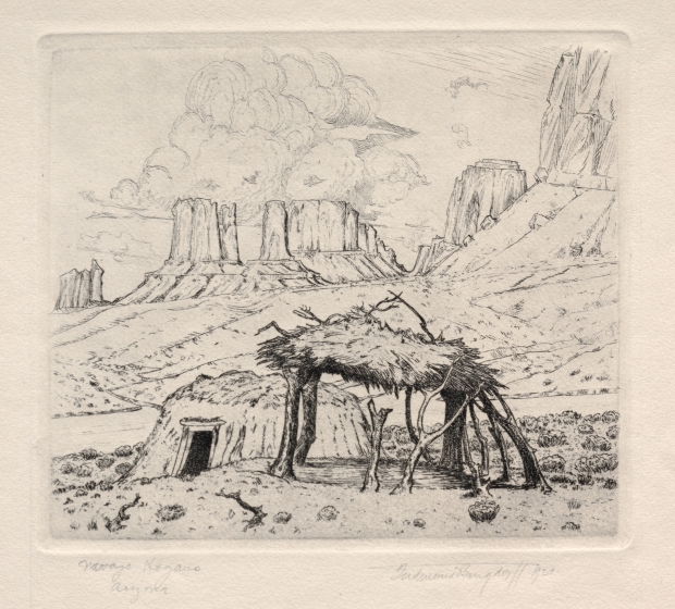 Navajo Hogans, Arizona Cleveland Museum of Art