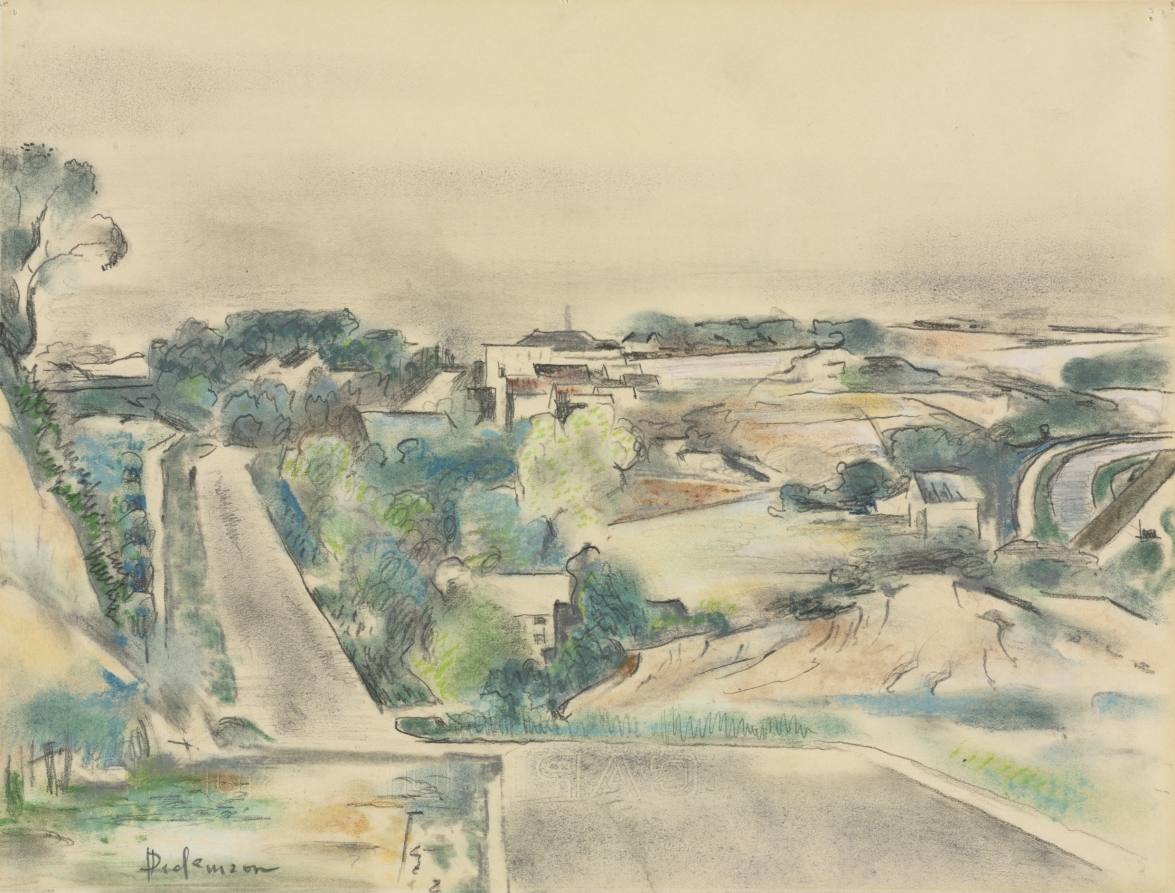 Landscape, Preston Dickinson