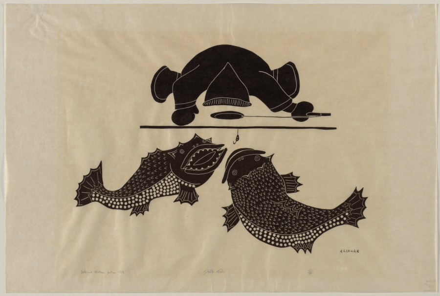 Devil Fish America, Native North American, Sub-arctic, Canada, Inuit, 20th  century