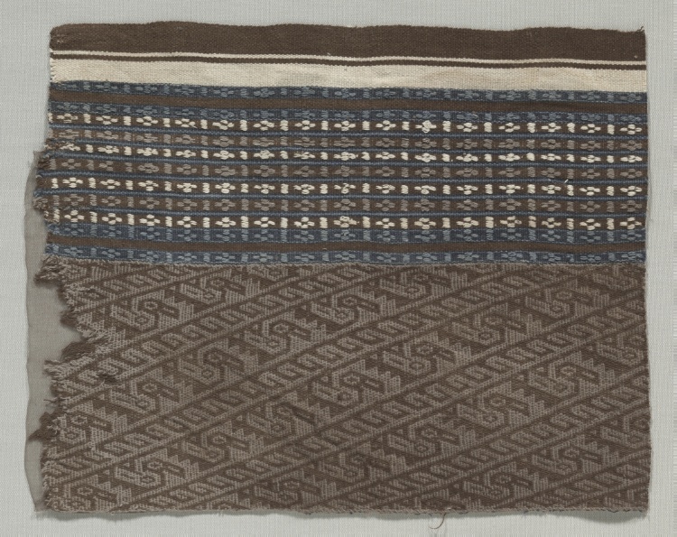 Fragment Composed of Two Fabrics Joined