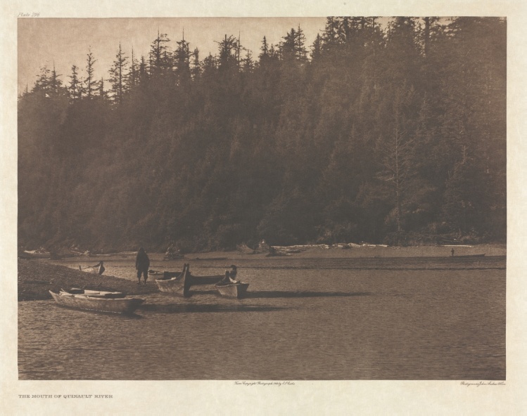 Portfolio IX, Plate 296: The Mouth of the Quinault River