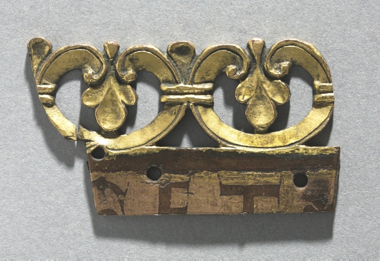 Fragment of an Ornamental Crest from a Reliquary Shrine