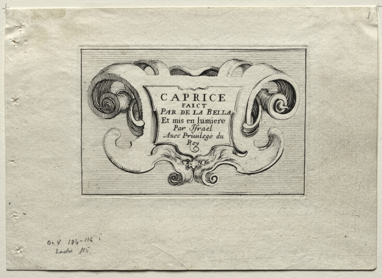 Caprices:  Title Page