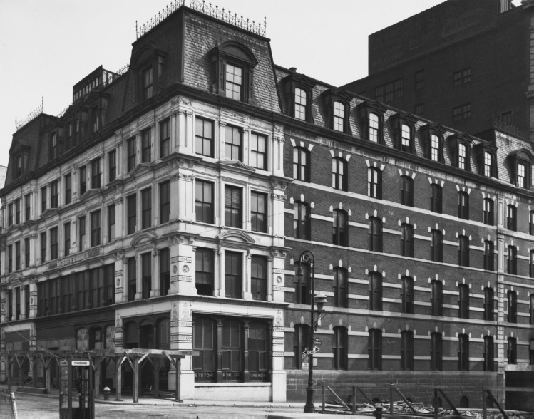 The St. George Building Stood at the Northwest Corner of Beekman and Cliff Streets 