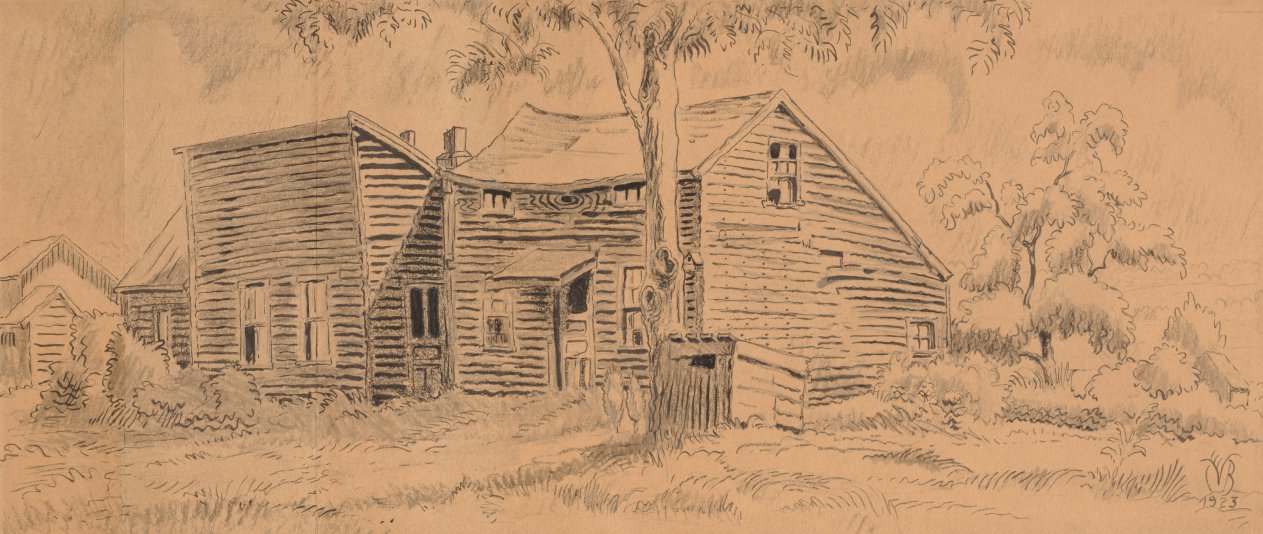 Midmorning in Summer, Charles Burchfield, 1923