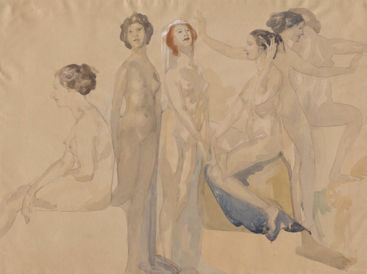 Echoes of Hellas, Arthur B. Davies, c. 1880–1928