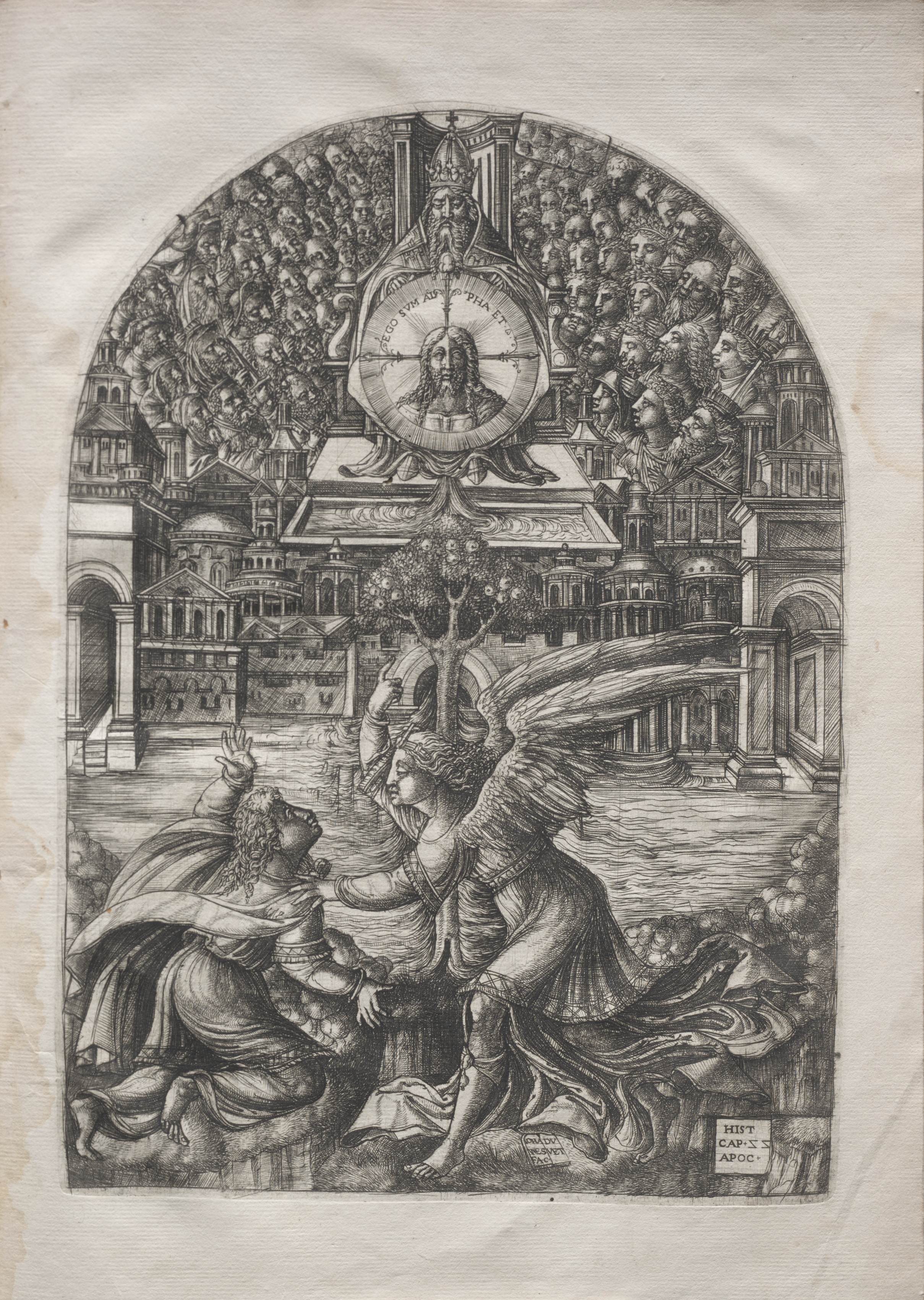 The Apocalypse:  The Angel Shows St. John the Fountain of Living Water