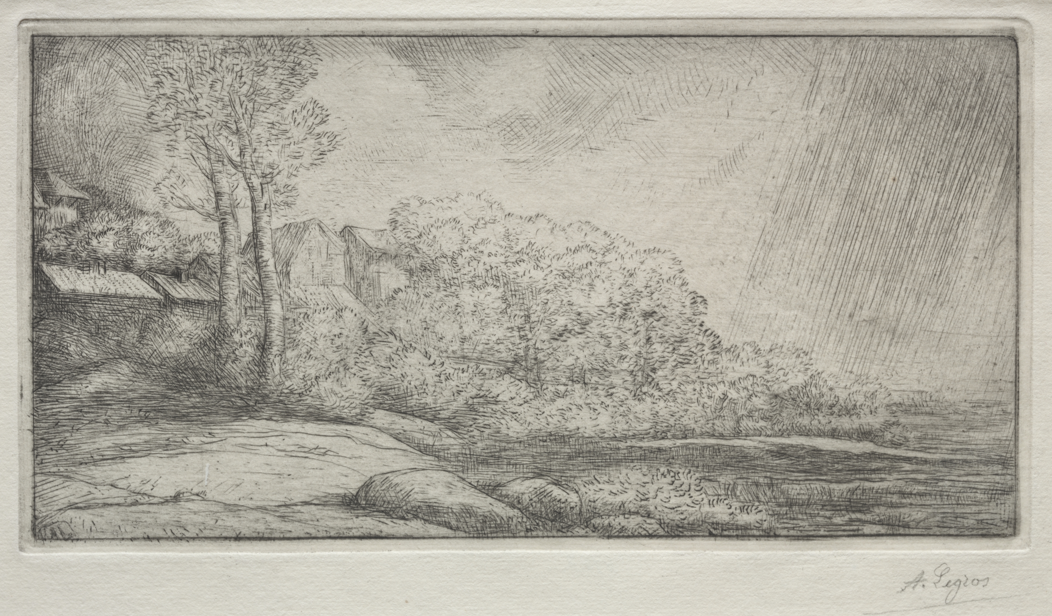 Landscape with Two Trees (Paysage aux deux Arbres)