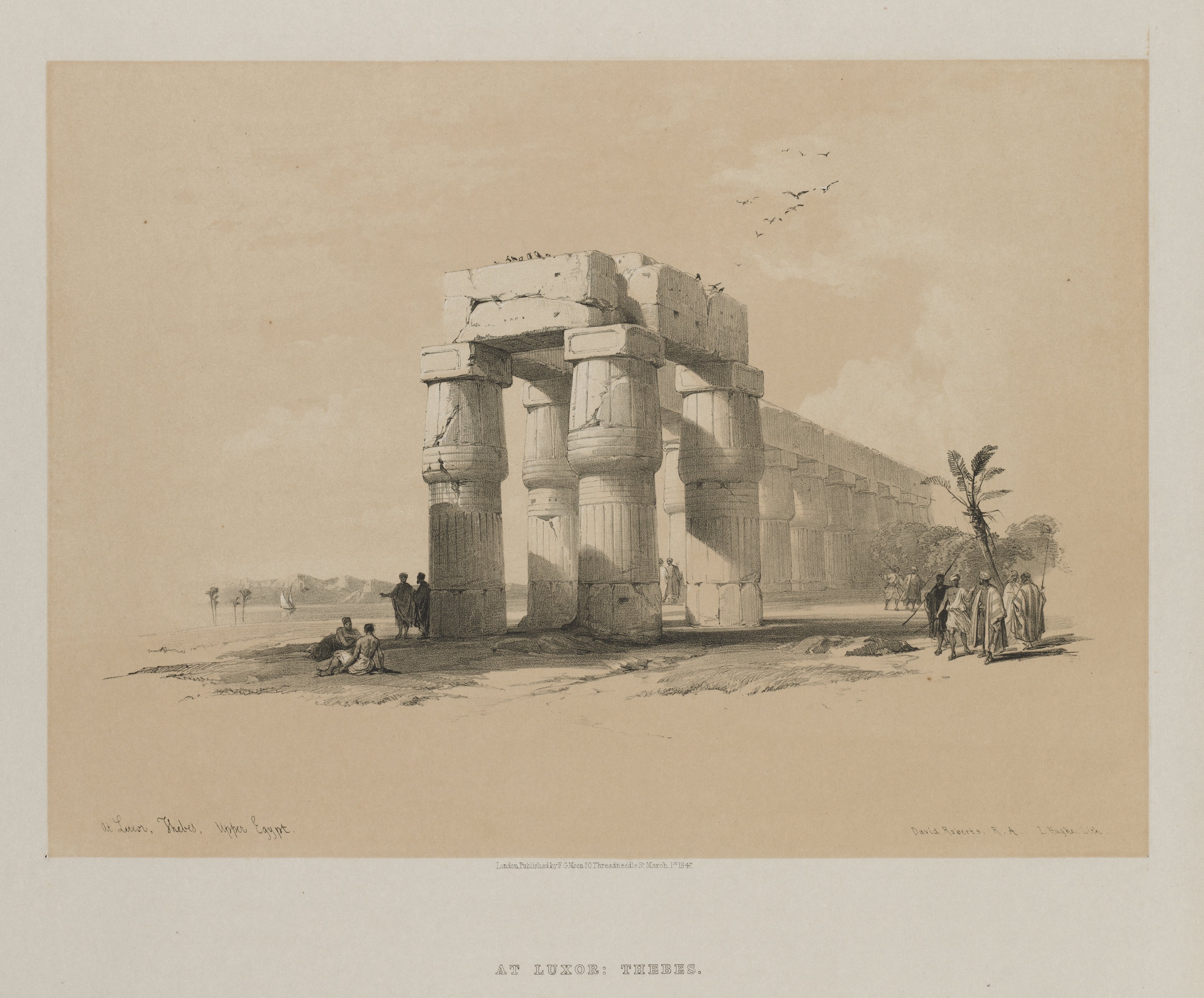 Egypt and Nubia, Volume I: At Luxor, Thebes, Upper Egypt