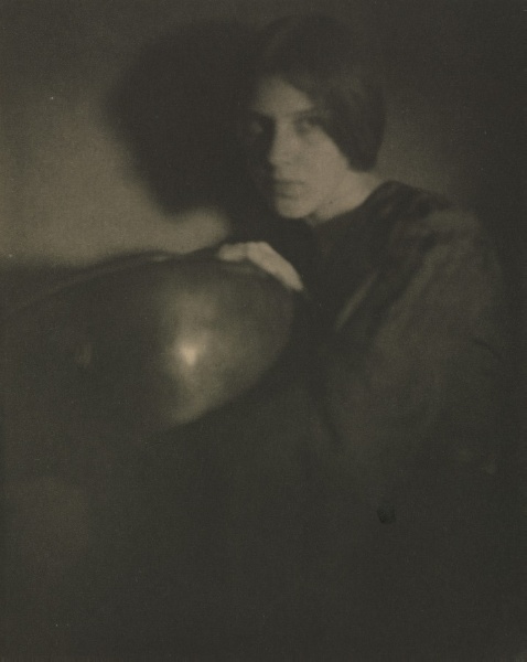 Camera Work: Girl with Bowl