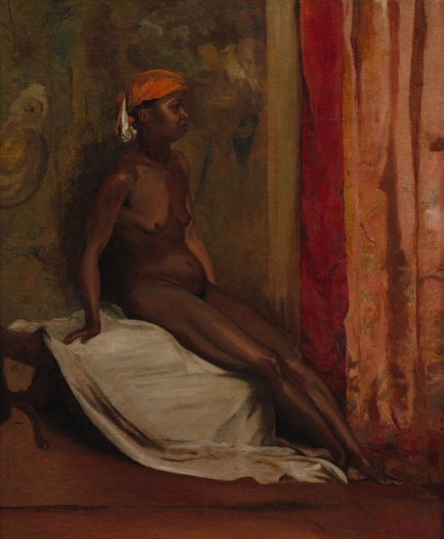 Seated African Woman